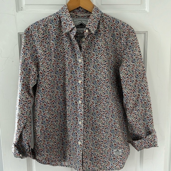 Penfield Bascom Boyfriend Fit Floral Shirt - Picture 1 of 4